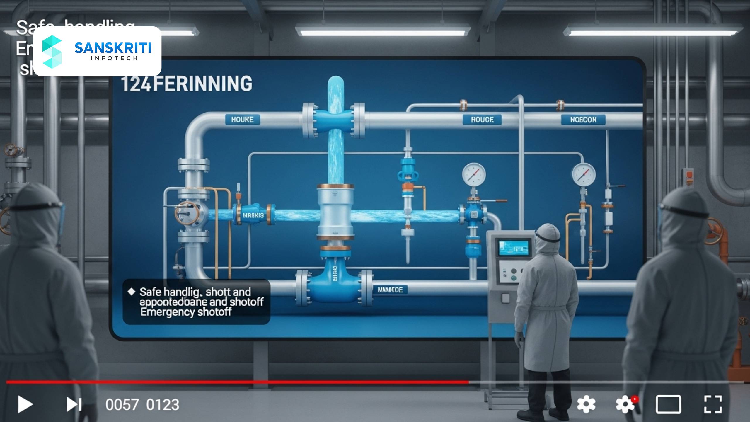 chemical process animation