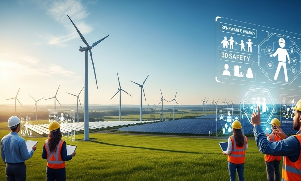 3D Safety Animation for Renewable Energy