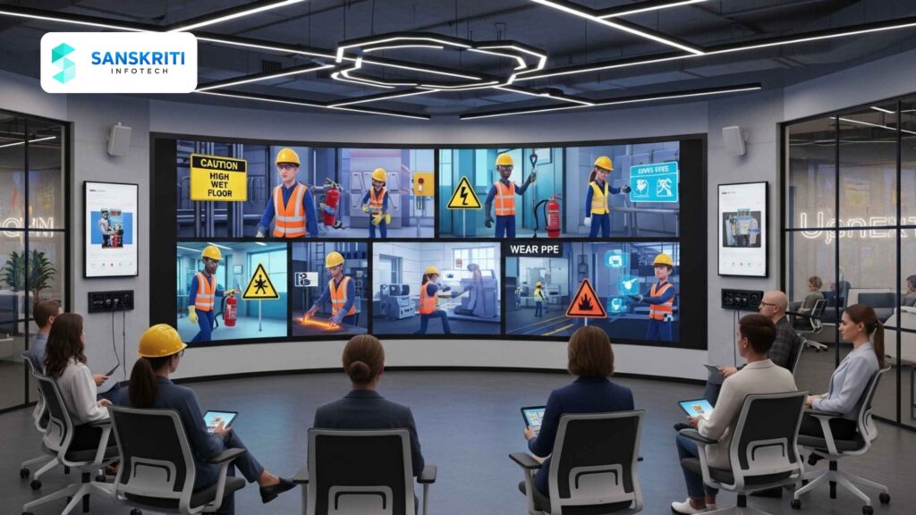 3D explainer video for safety