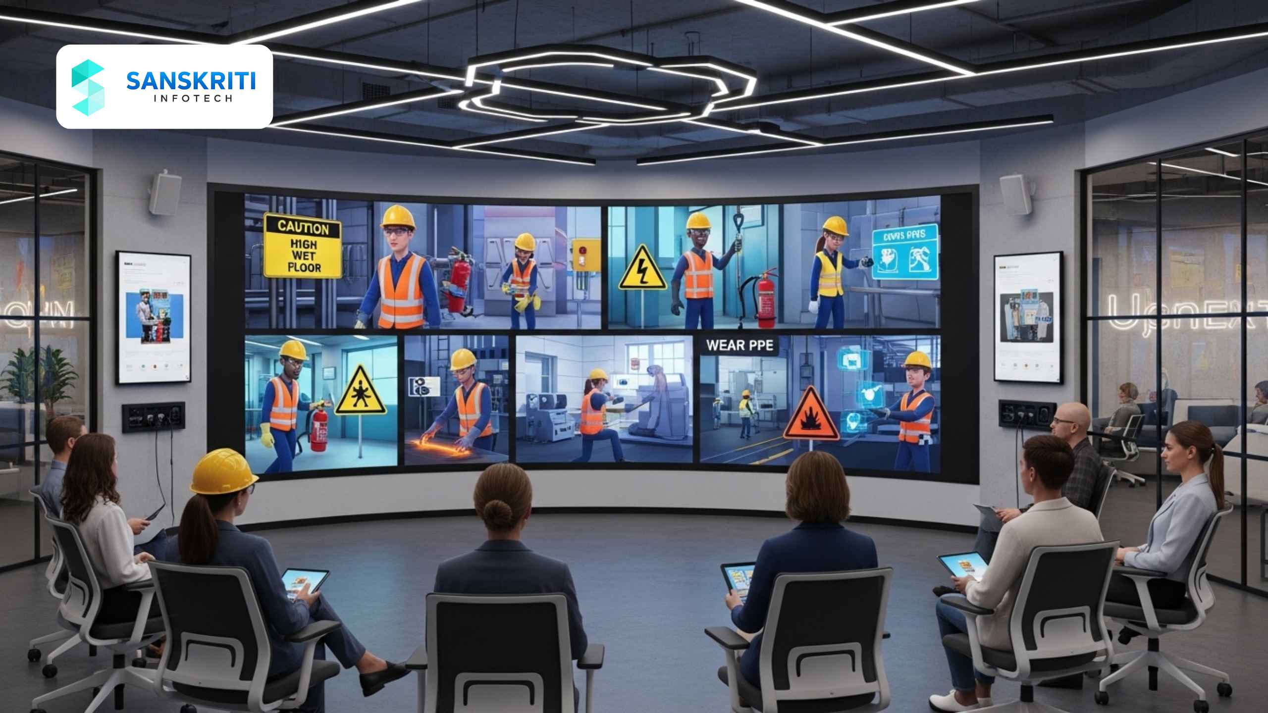 3D explainer video for safety