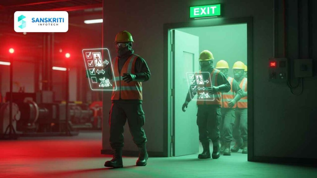 Emergency Evacuation Animation