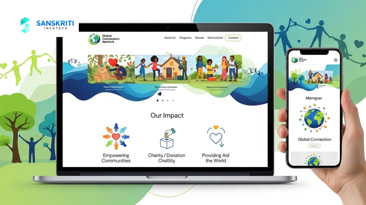 NGO website development services