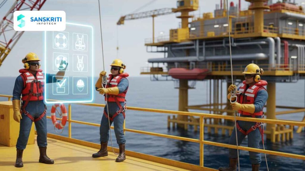 Oil Rig Safety Animation