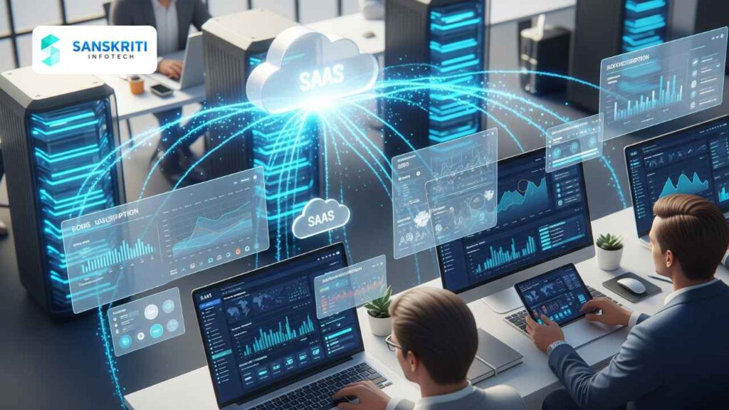 SaaS website development services