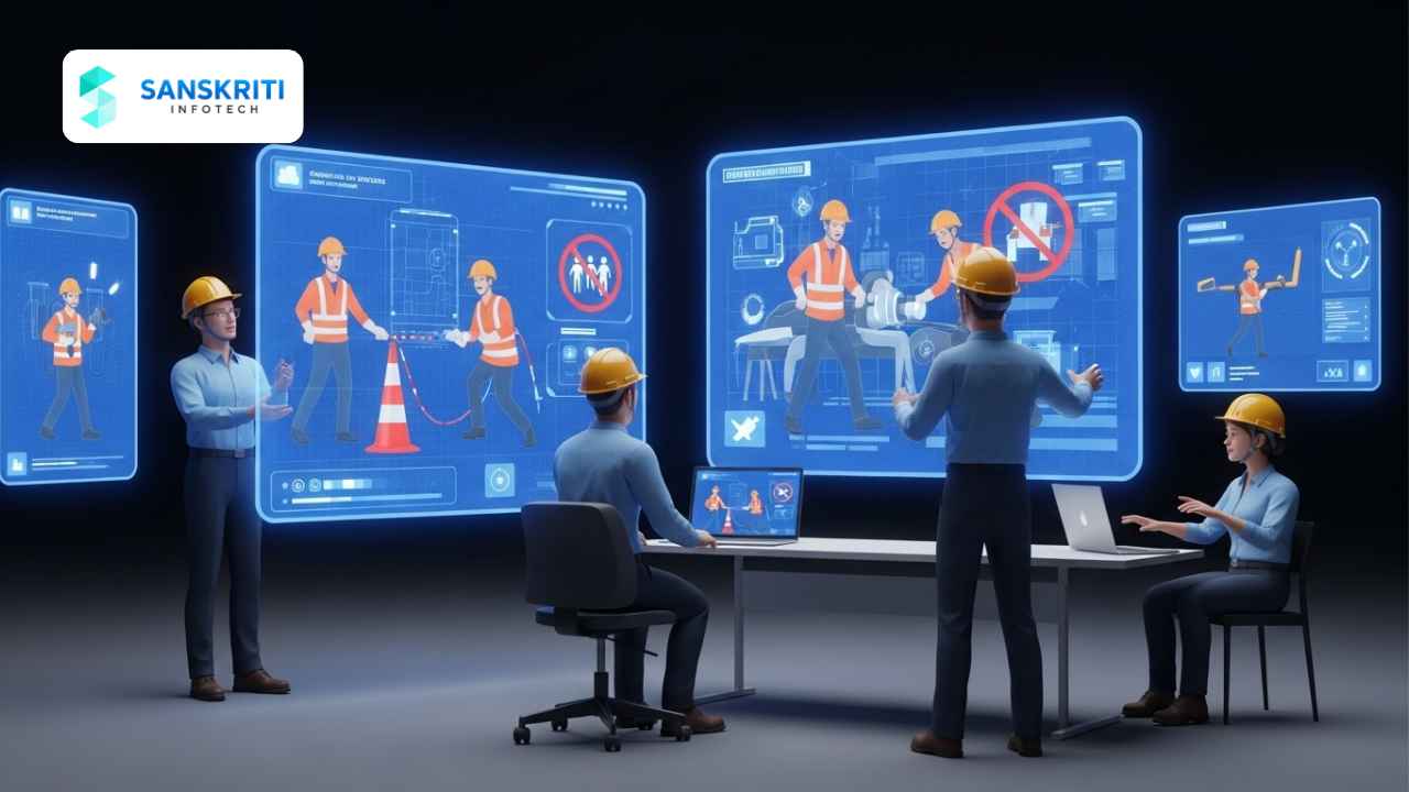 animated safety training video