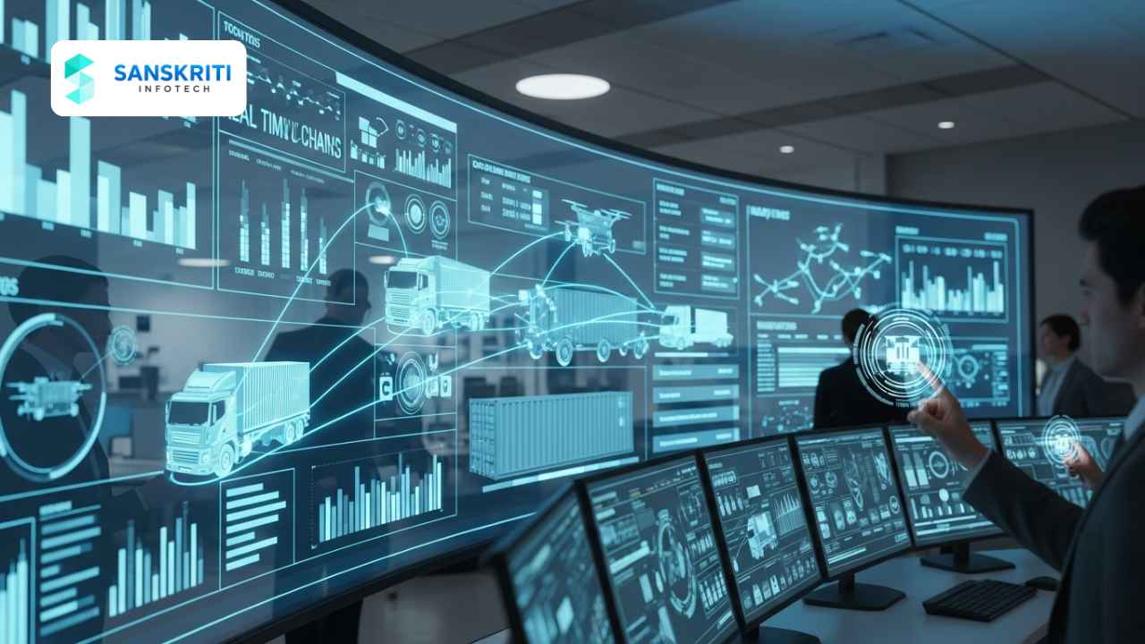 logistics web application development