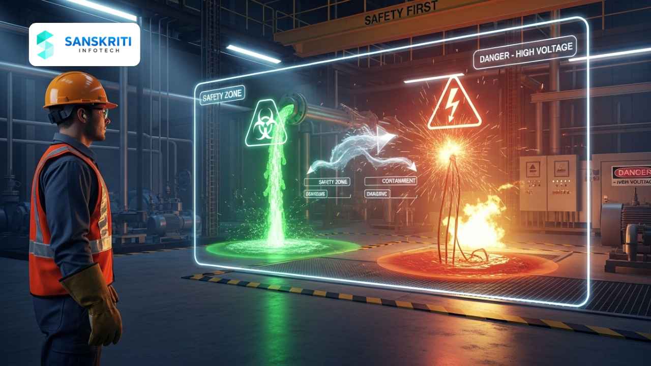3D safety training animation