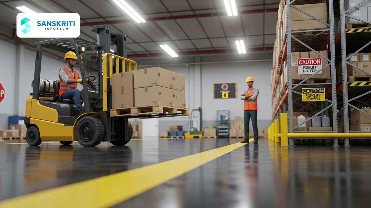 Forklift Safety Animation