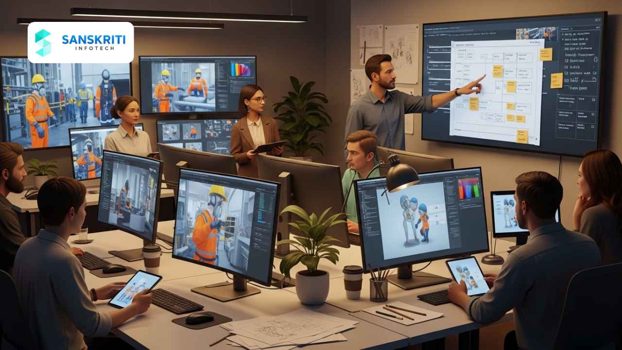 animated safety induction video