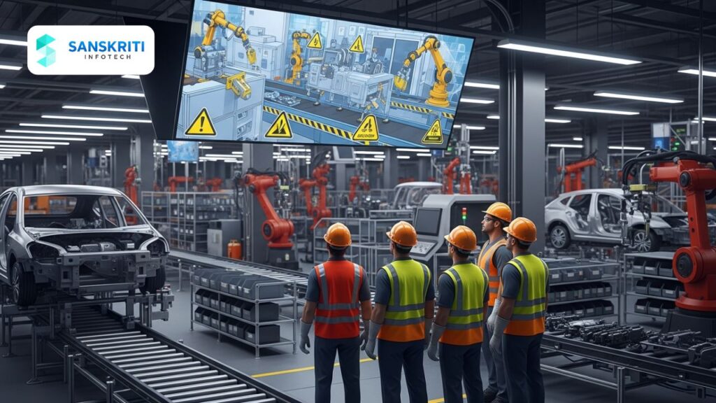 Automotive Plant Safety Animation