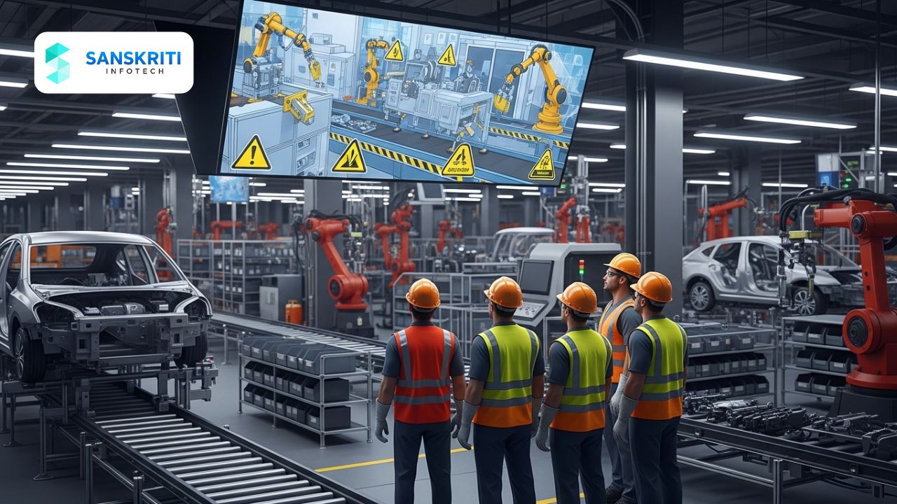 Automotive Plant Safety Animation