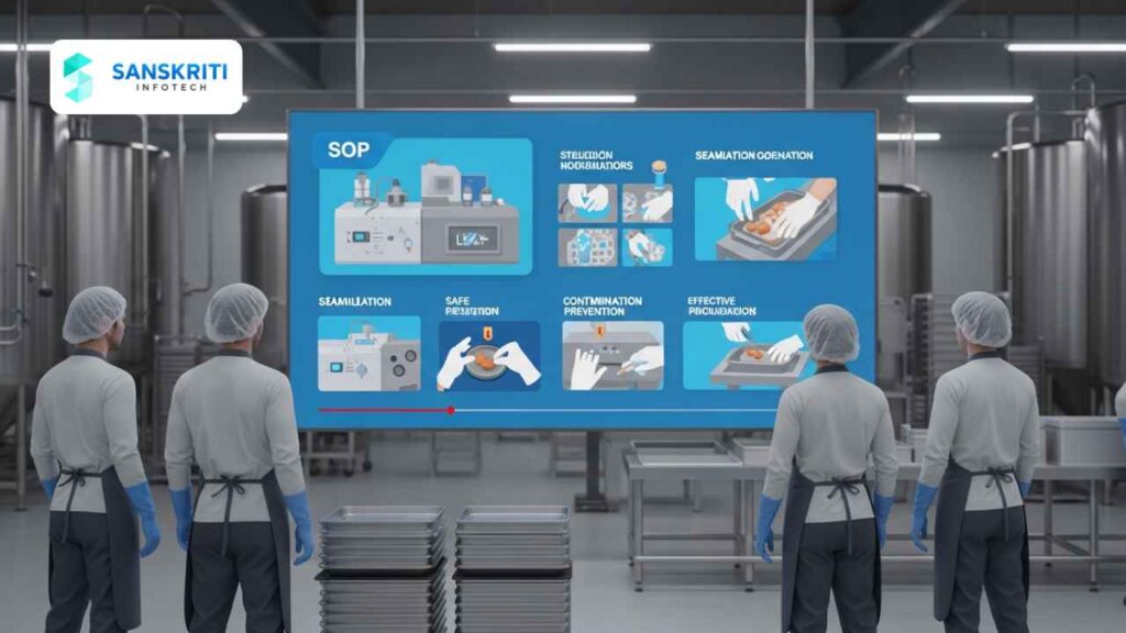 Food Industry Safety Animation