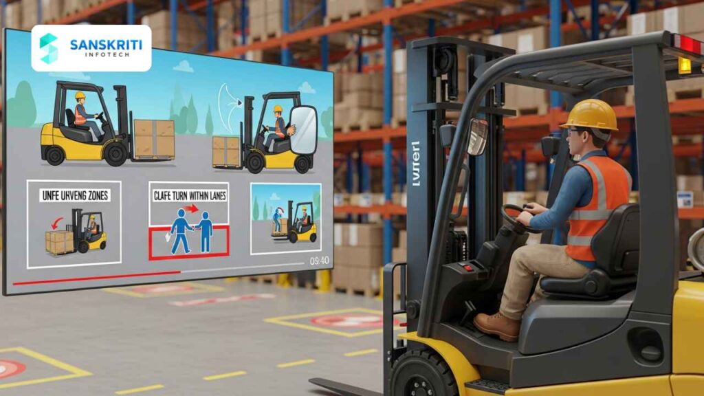 Forklift Safety Training Animation