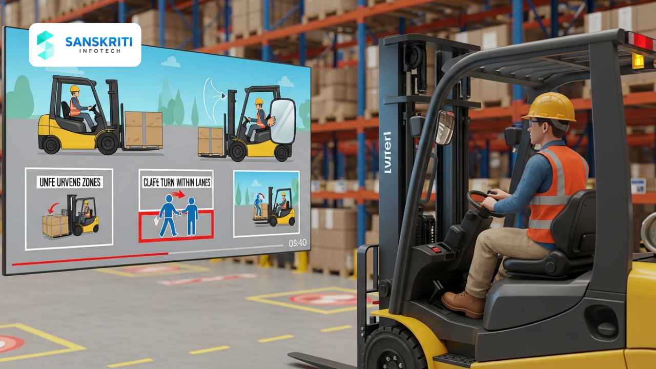 Forklift Safety Training Animation