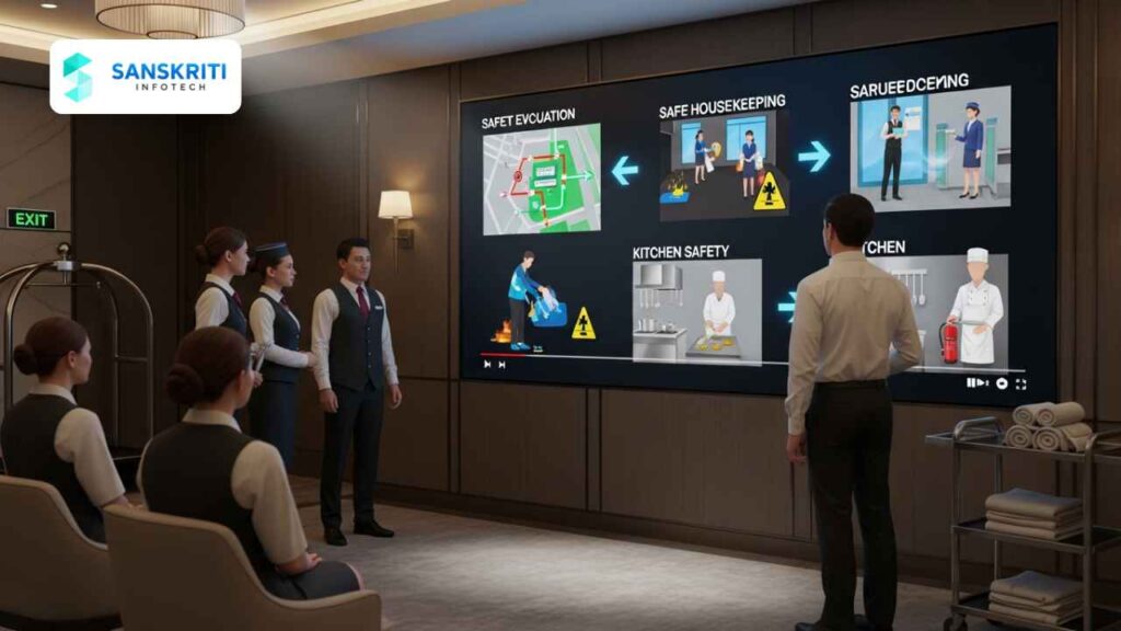 Hospitality Safety Training Animation