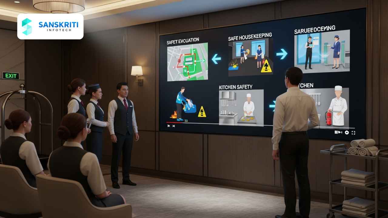 Hospitality Safety Training Animation