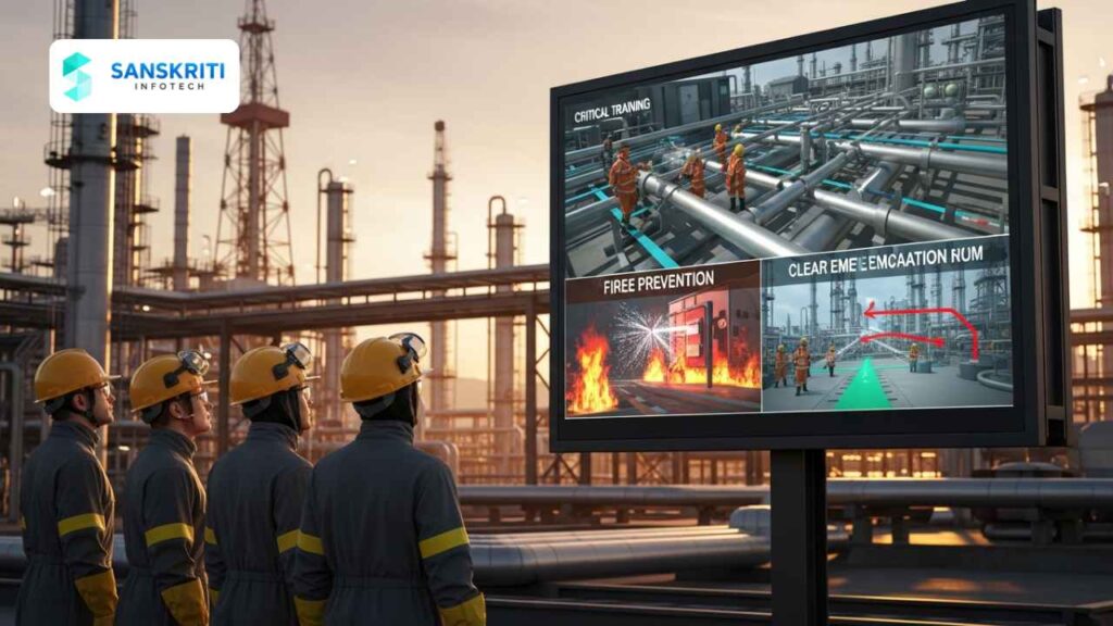 Oil & Gas Safety Animation