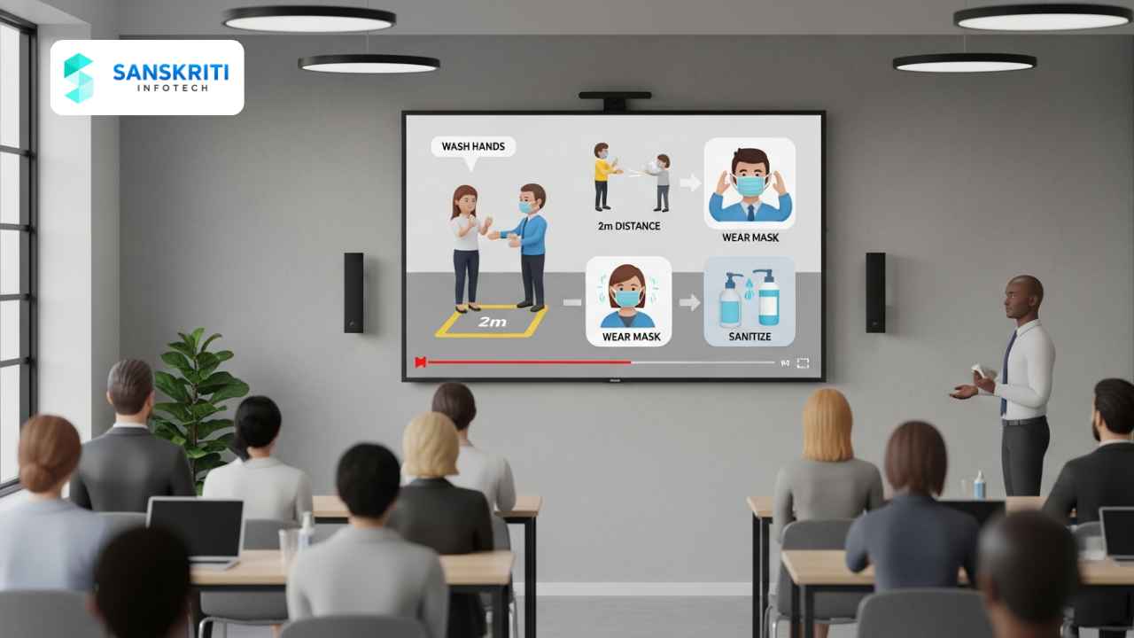 Pandemic Safety Training Animation