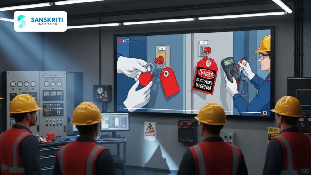 lockout tagout animation