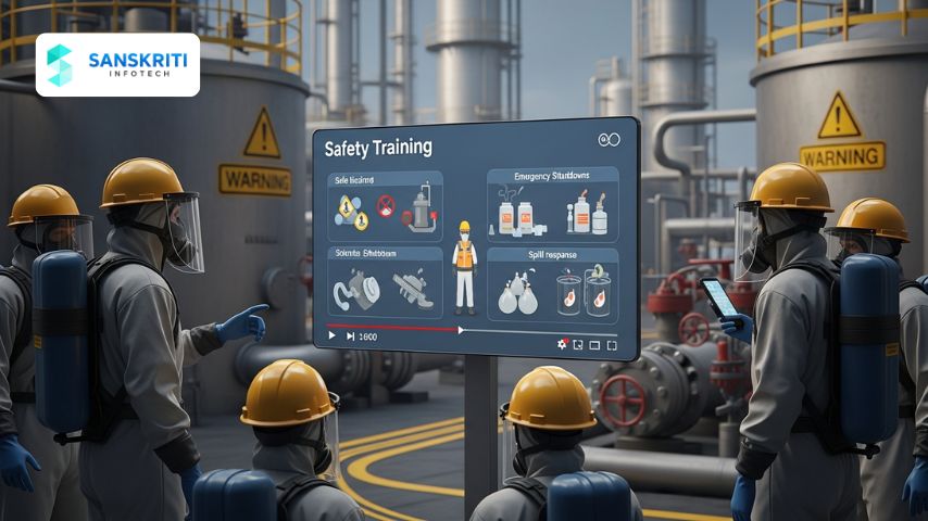 Chemical Plant Safety Animation