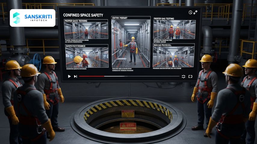 Confined Space Safety Animation