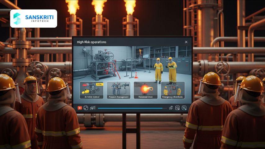 Oil and Gas Safety Animation