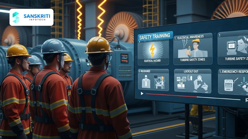 Power Plant Safety Animation