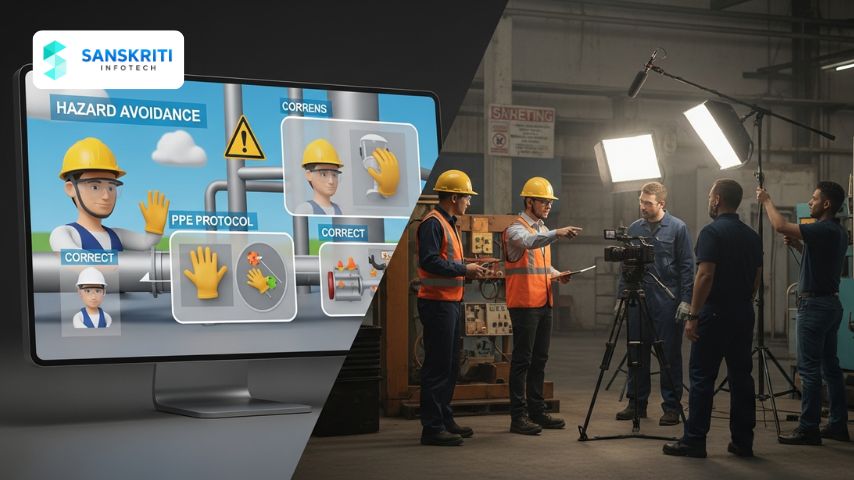 Safety Animation vs Live Action