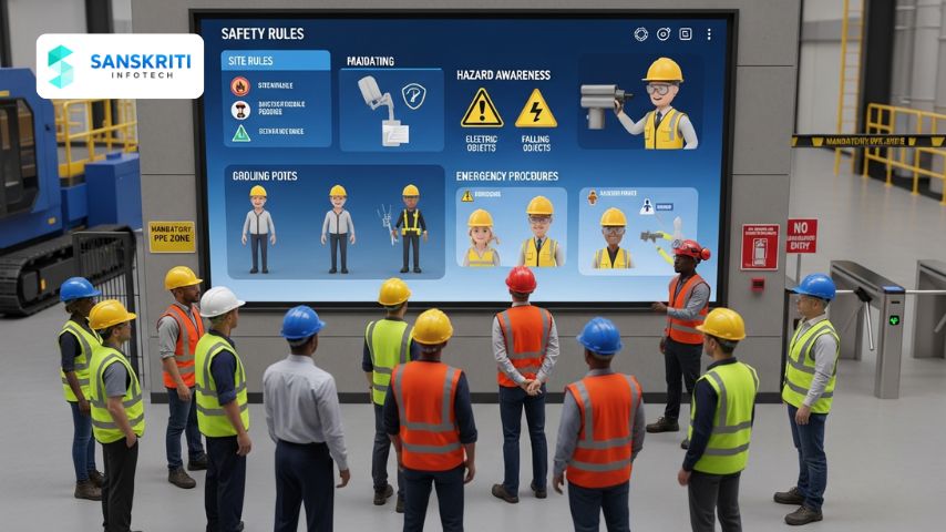 Safety Induction Animation