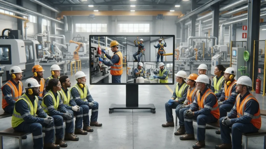 Animated safety videos by Sanskriti Infotech for industrial workplace safety training and compliance communication.