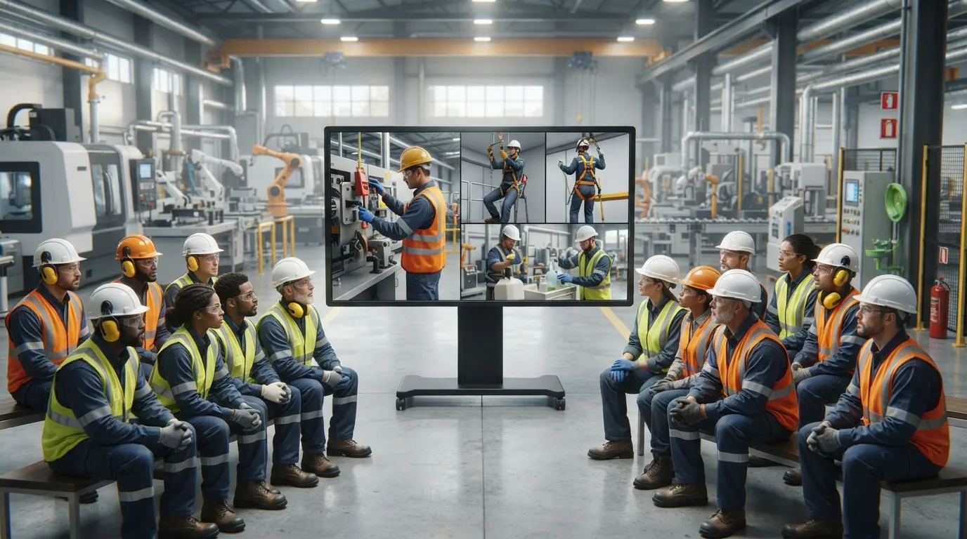 Animated safety videos by Sanskriti Infotech for industrial workplace safety training and compliance communication.