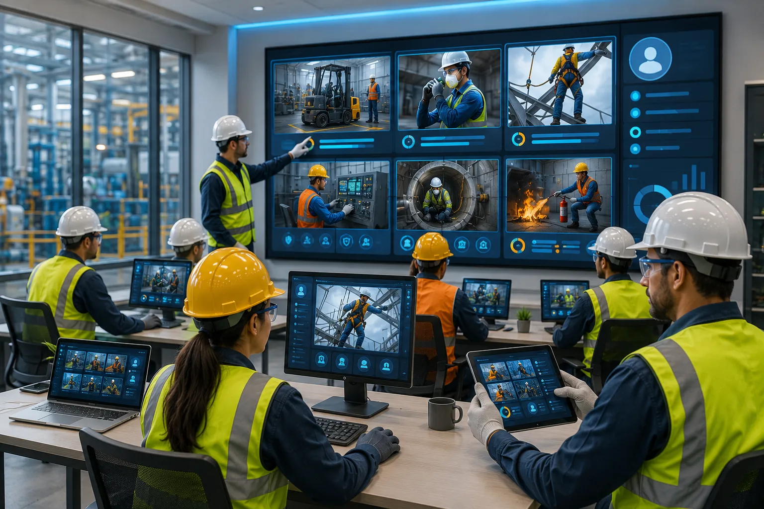 Custom animated safety videos for LMS portals by Sanskriti Infotech for digital safety training and compliance learning.