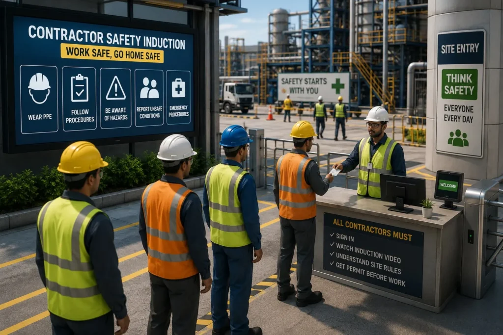 Contractor Safety Animation for Multi-Vendor Sites