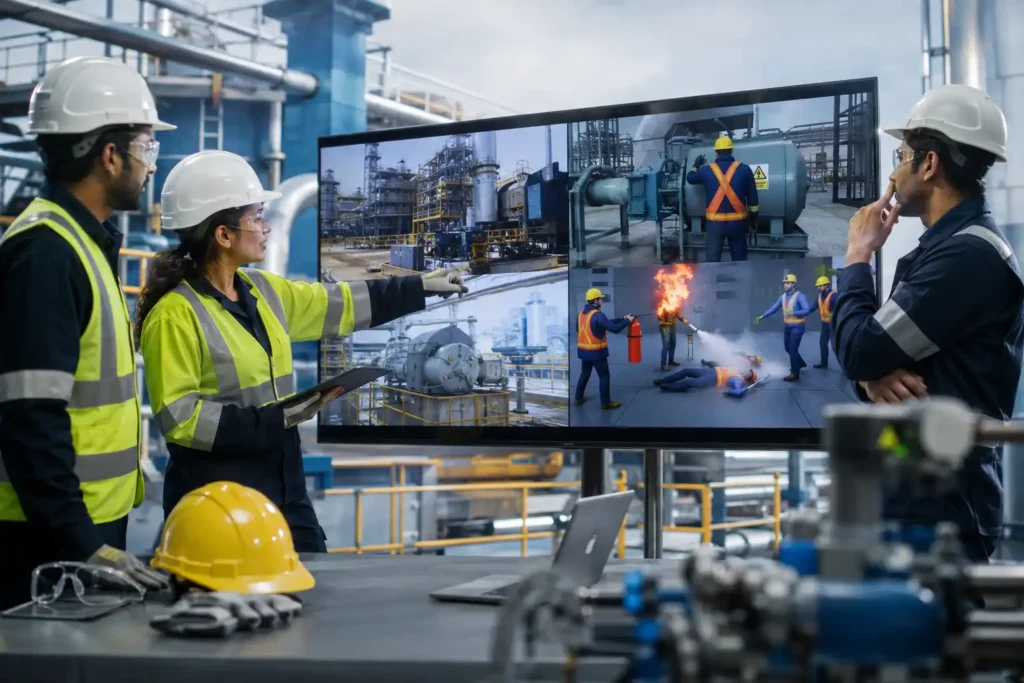 2D and 3D Animation and Customised AI-Generated Videos for Industrial Safety