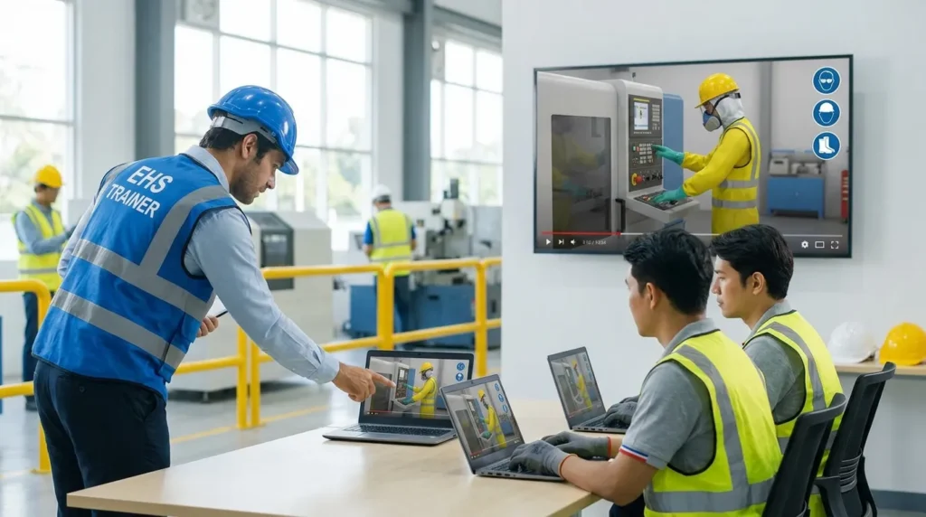 Sanskriti Infotech Safety Video Learning Management System for workplace safety training and EHS compliance