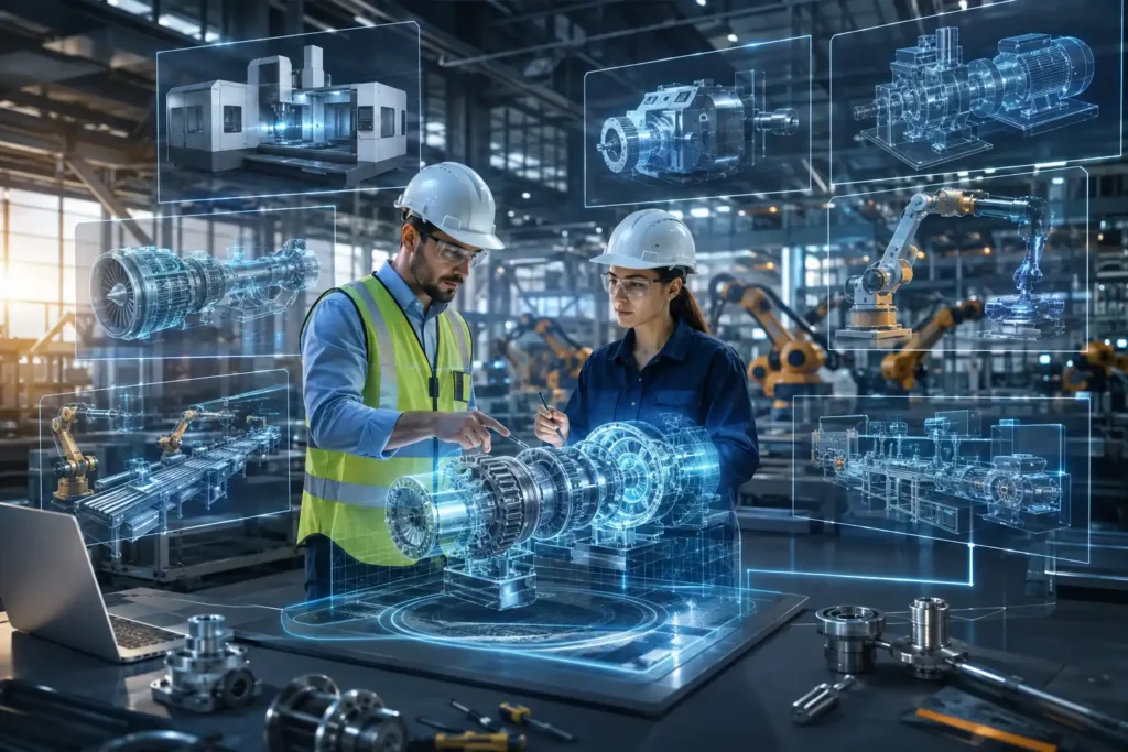 3D Engineering and Manufacturing Animation Services by Sanskriti Infotech (Industrial Animation Company)