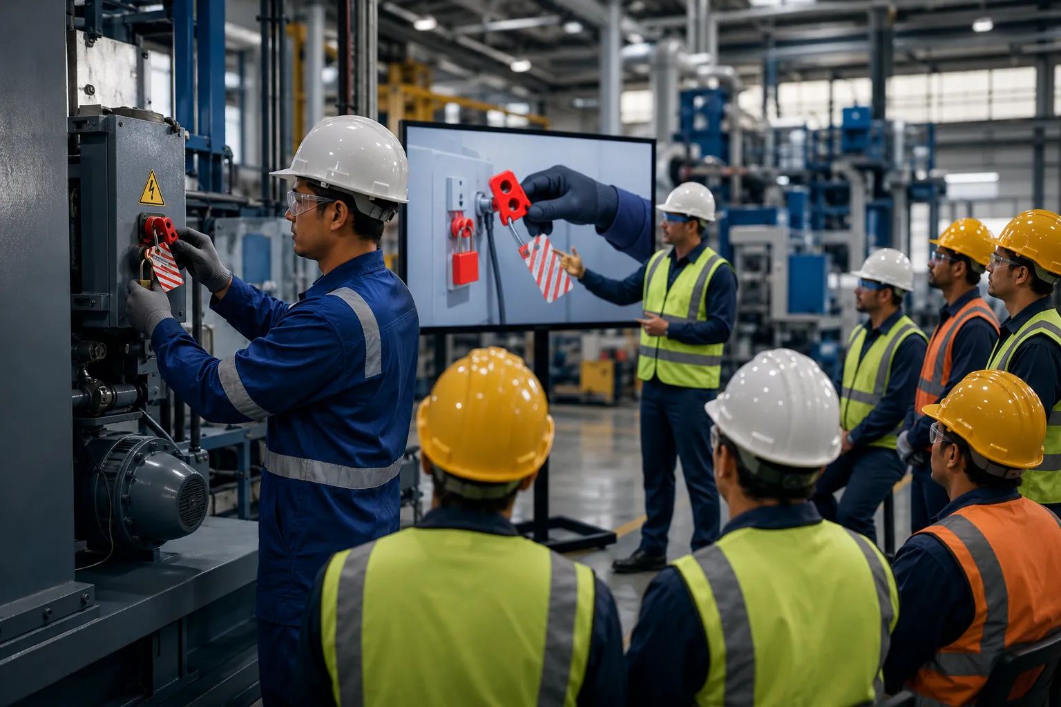 3D LOTO Animation Services and Lockout Tagout Training Videos for Industrial Safety