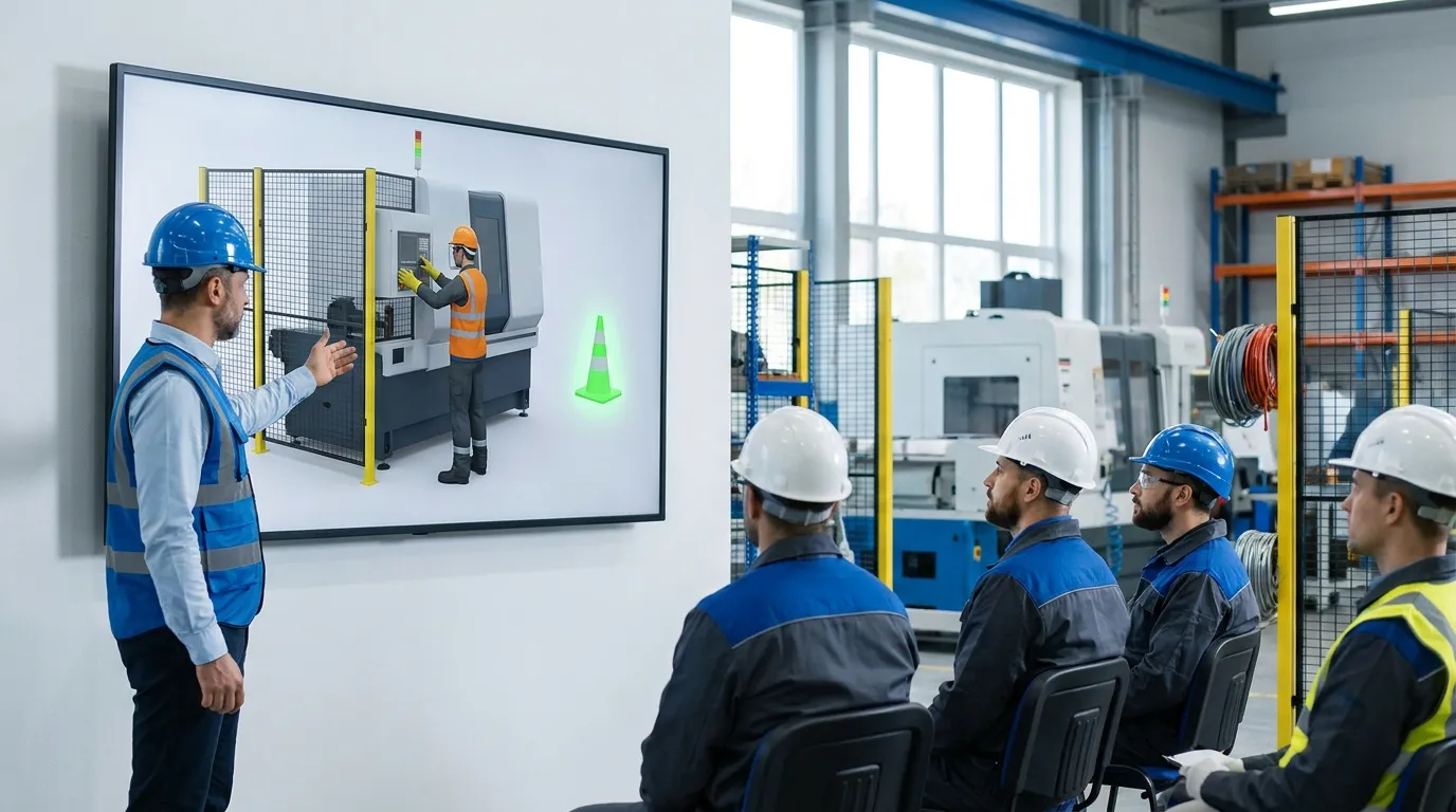 3D safety animation company services for industrial workplaces
