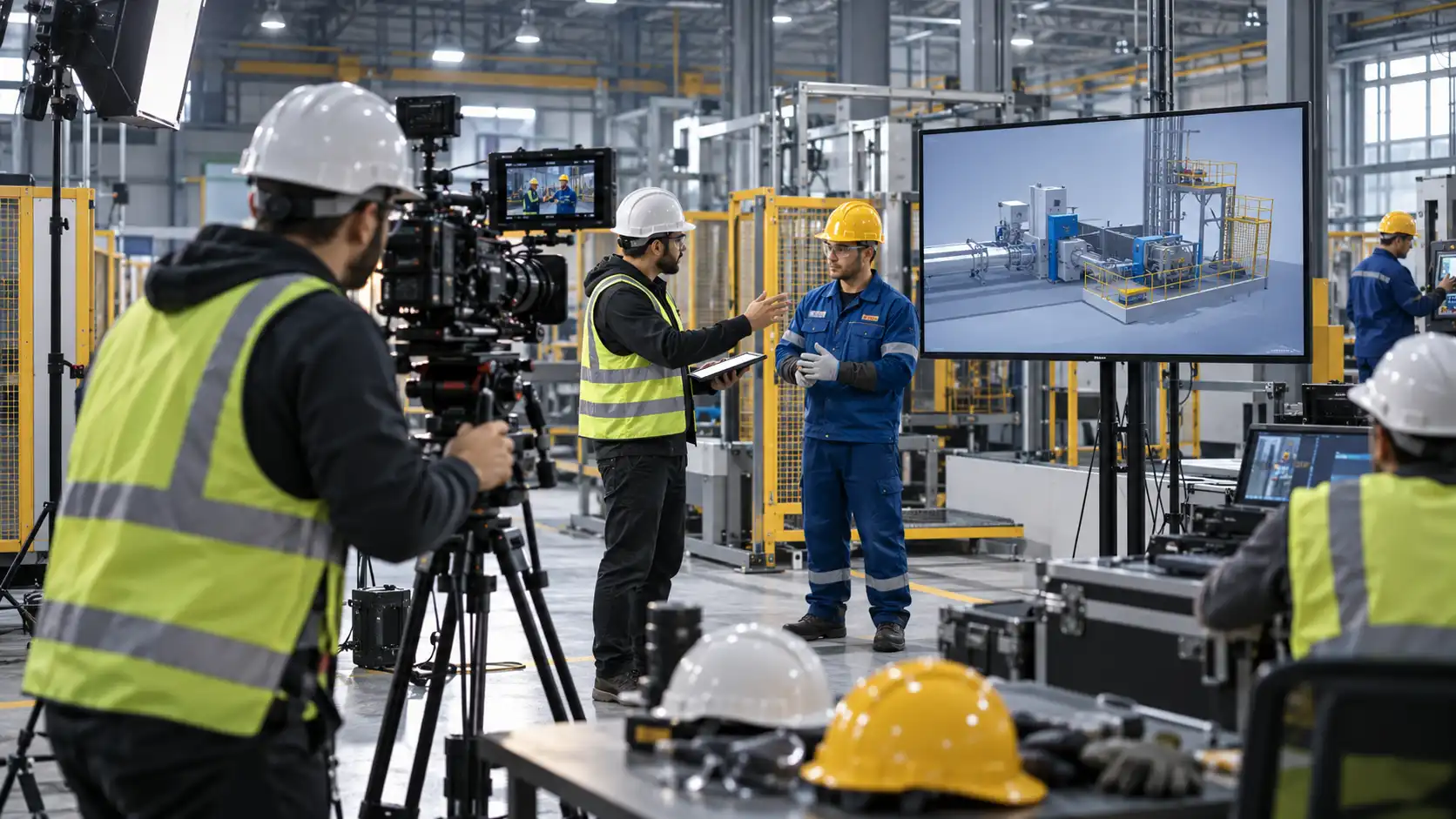 Customized EHS and Visitor Induction Animations with Multilingual Support