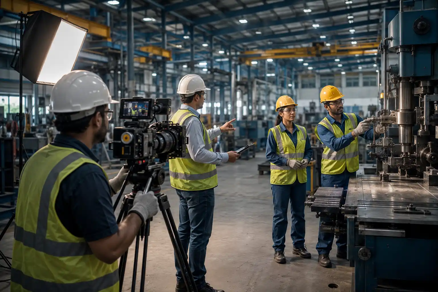 Industrial Safety Videos and On-Site Factory Shoots