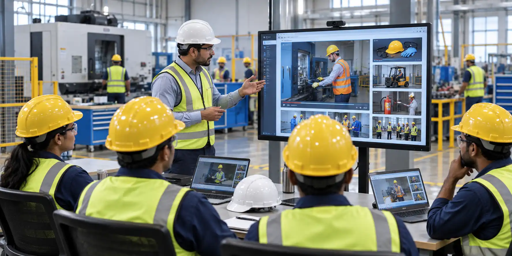 Key Provider of Safety Training LMS with safety videos and 3D safety animations by Sanskriti Infotech