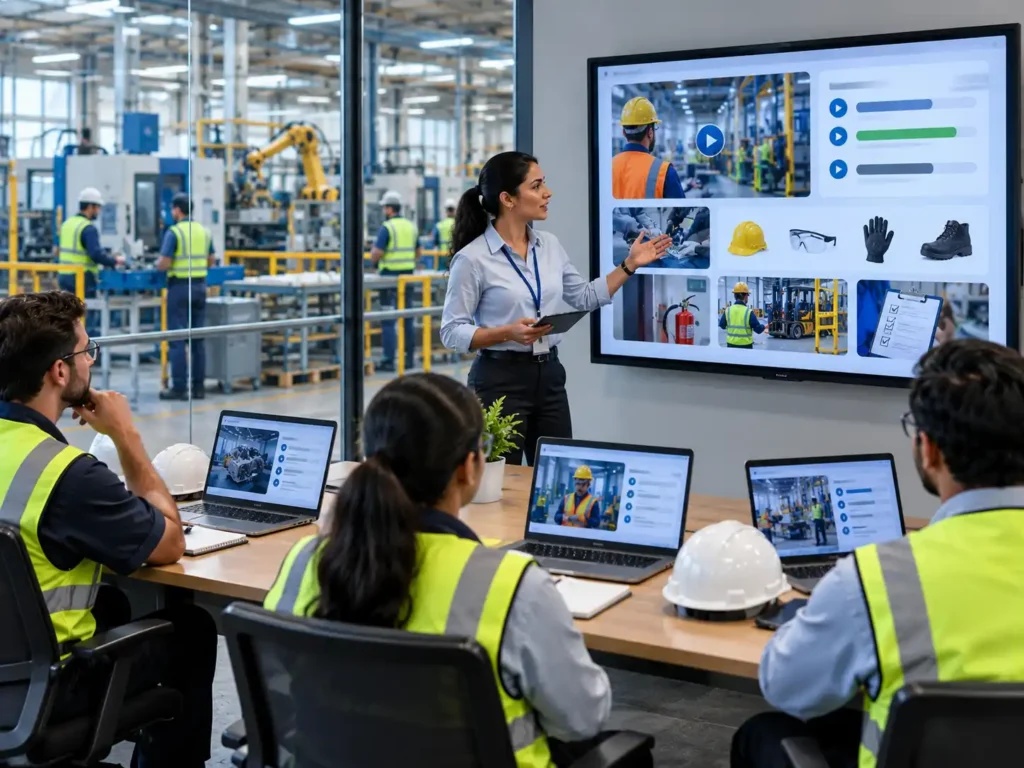 Learning Management System for manufacturing and enterprise by Sanskriti Infotech