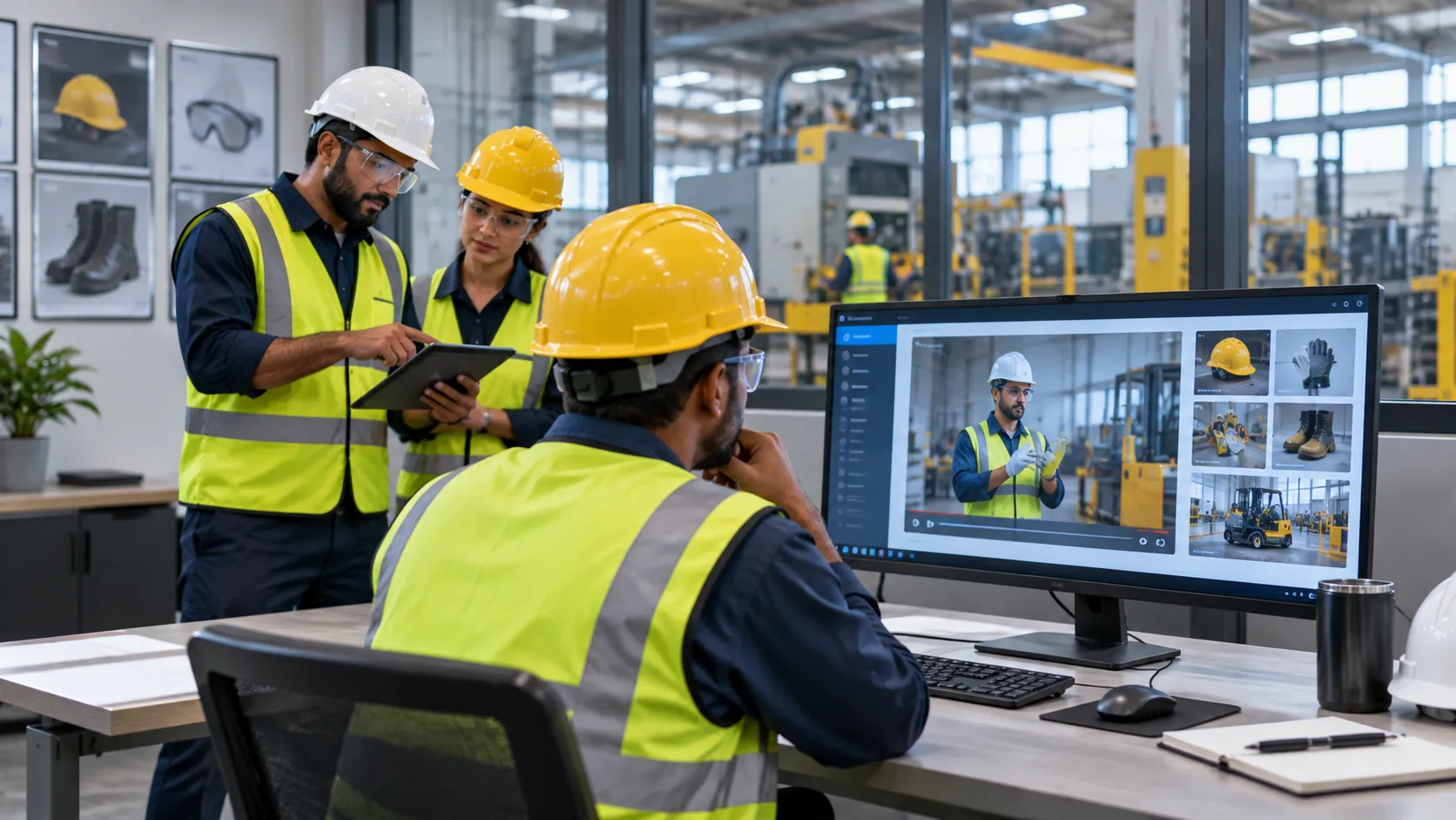 Safety Training LMS Development Company in India with safety animations and 3D safety videos by Sanskriti Infotech