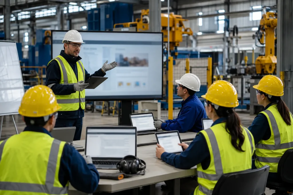 Safety Training LMS – India’s Leading Custom LMS Development Company with safety animations and 3D safety videos by Sanskriti Infotech