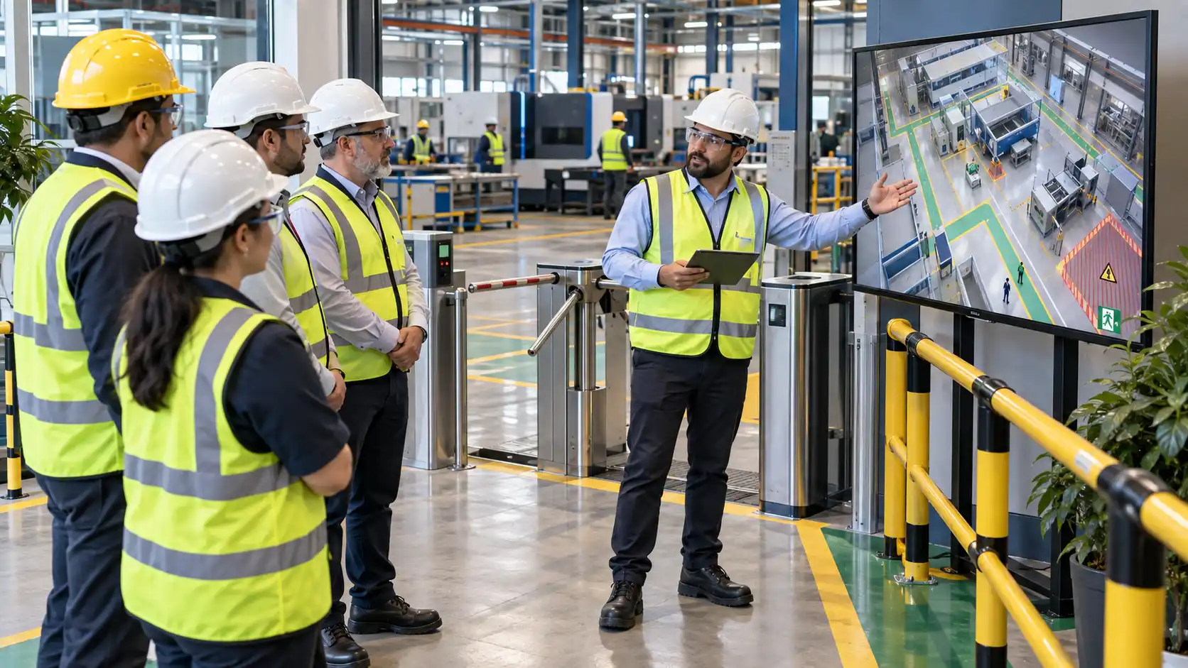 Visitor and Contractor Onboarding Walkthroughs for site safety