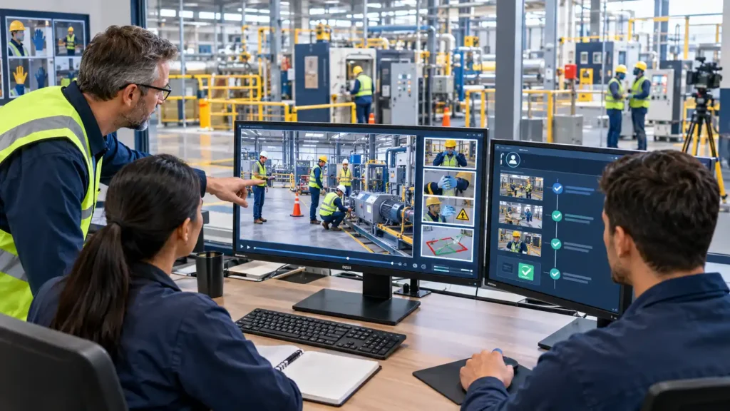 AI Safety Videos for Industrial Workplace Training