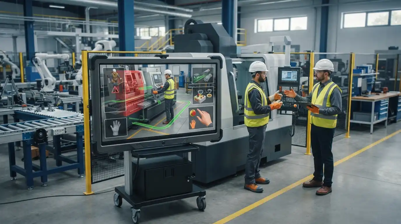 Custom 3D safety animation videos for realistic industrial scenarios