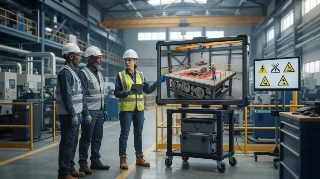 3D Process Safety and Chemical Spill Simulations Animation